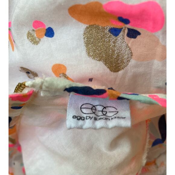 EGG Dress Abstract Print Cotton Sundress ~ Sz 12 Months ~ So Sweet! - Picture 6 of 6